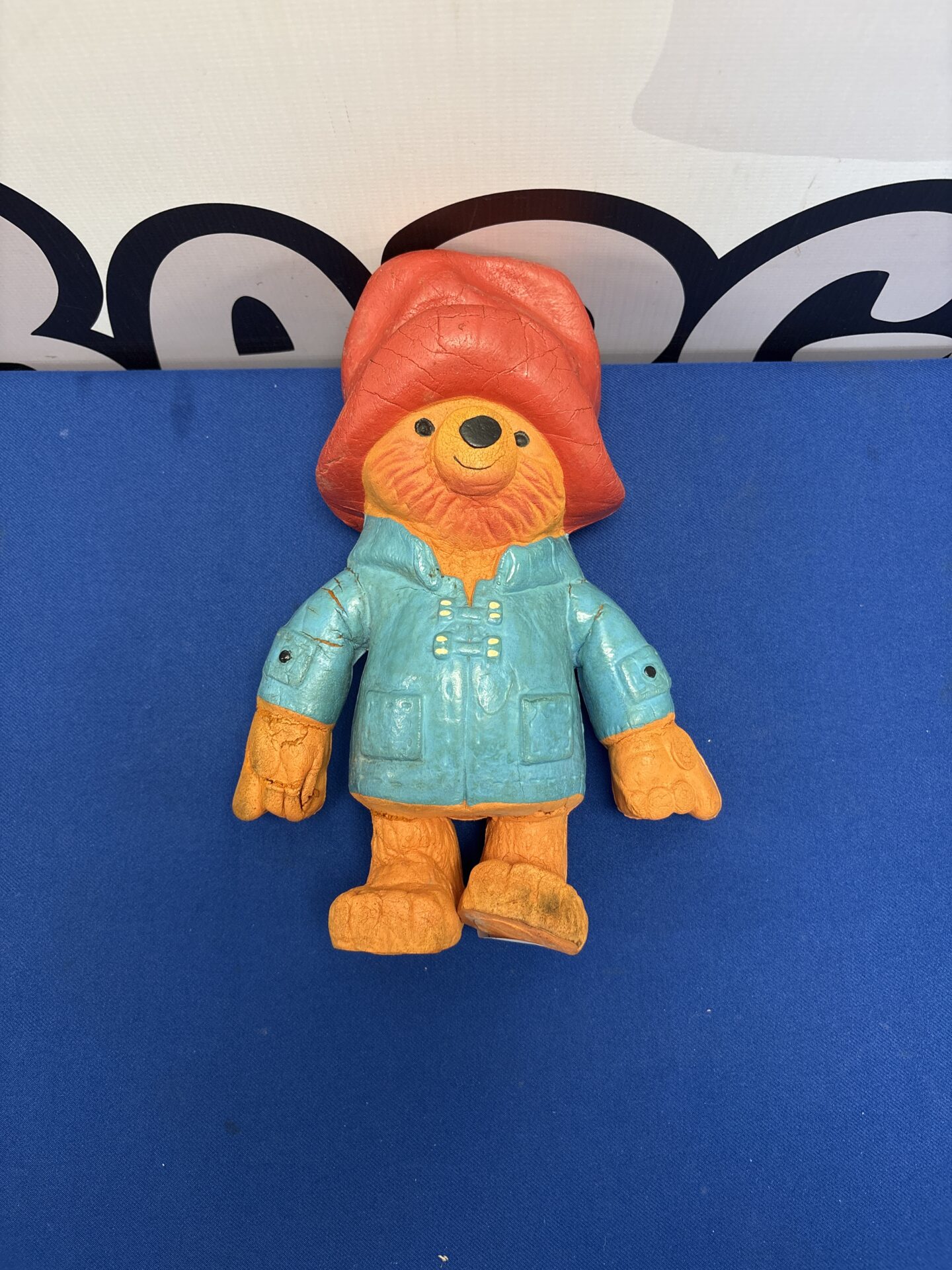 368 Vintage 1974 Paddington Bear Foam Toy