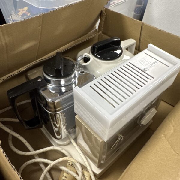Vintage Goblin teasmade, a retro electric appliance for tea lovers.