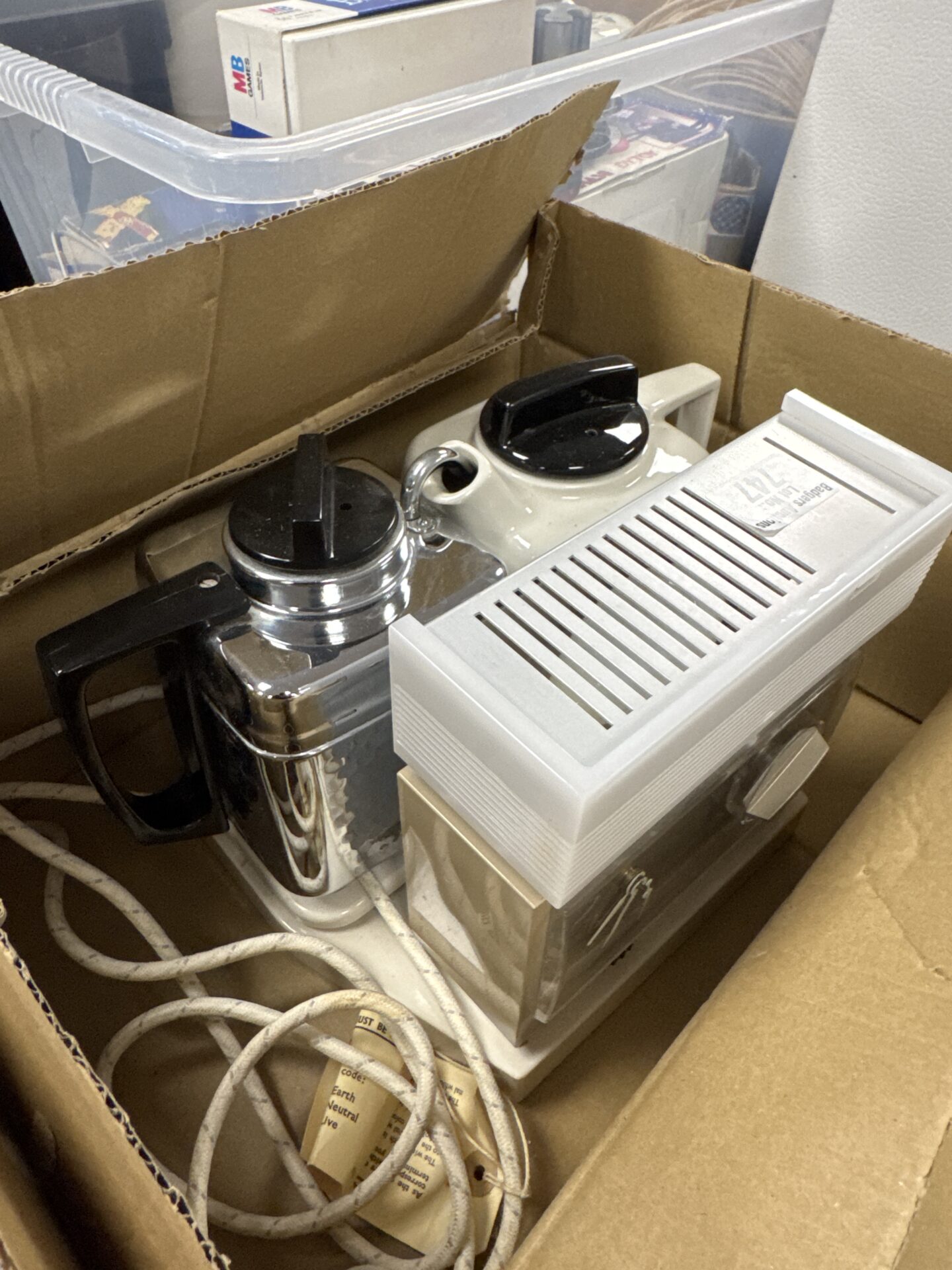 747 Vintage goblin teasmade – working