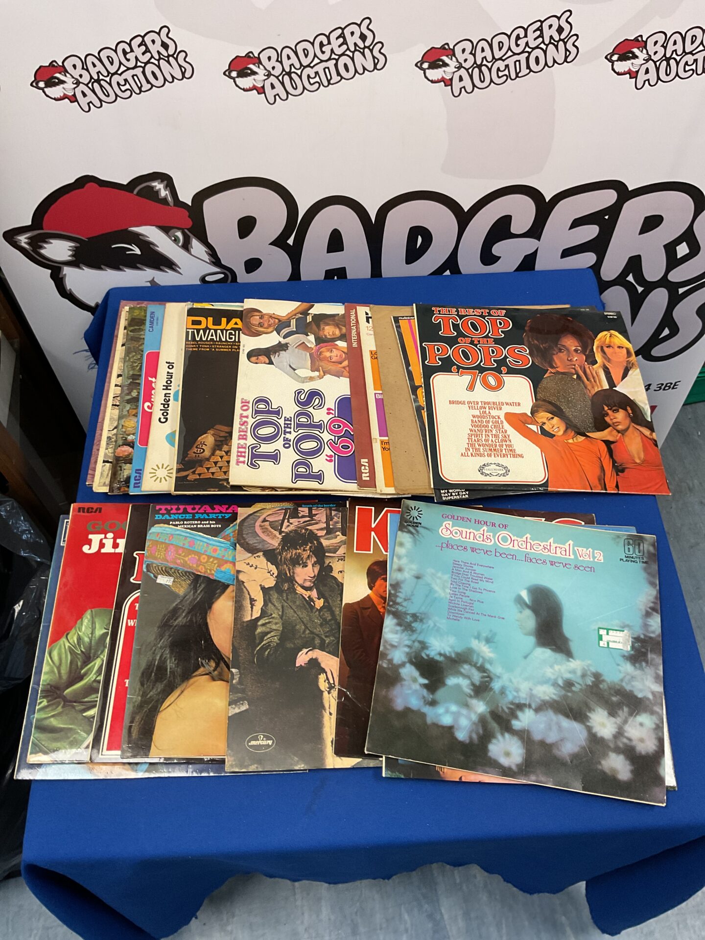 178 Mixed collection of 69-70s vinyl