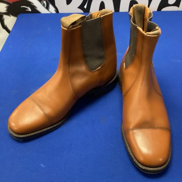 Brown leather size 11 Dickies work boots for sale.