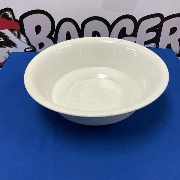 Large vintage Burslem wash bowl, antique ceramic basin.
