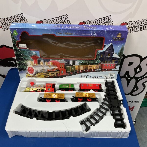 Classical Collection Christmas Train set for holiday decoration.