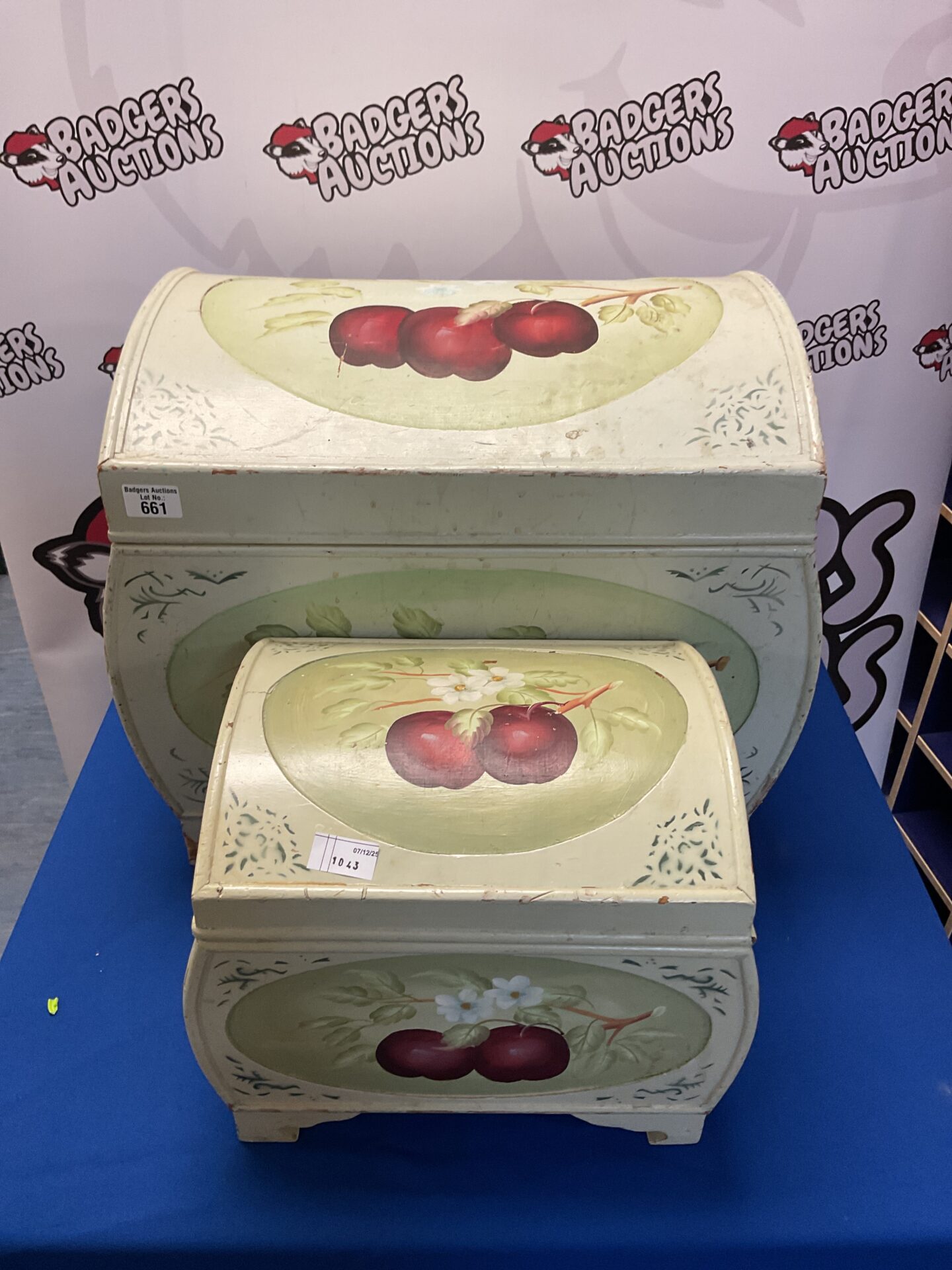661 2 decorative artisan chests
