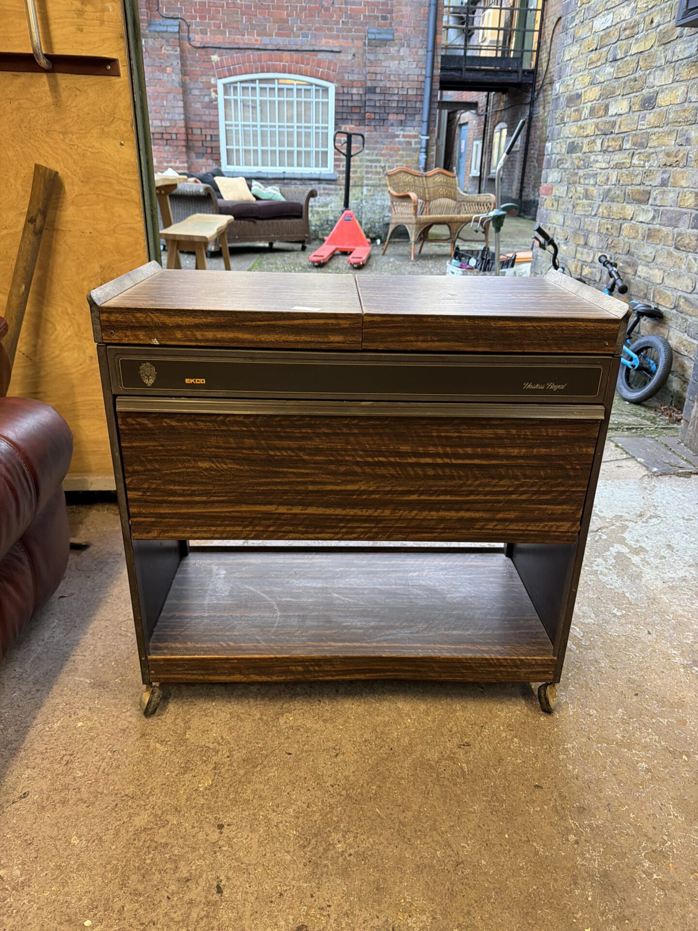 1075 Ekco hostess trolley