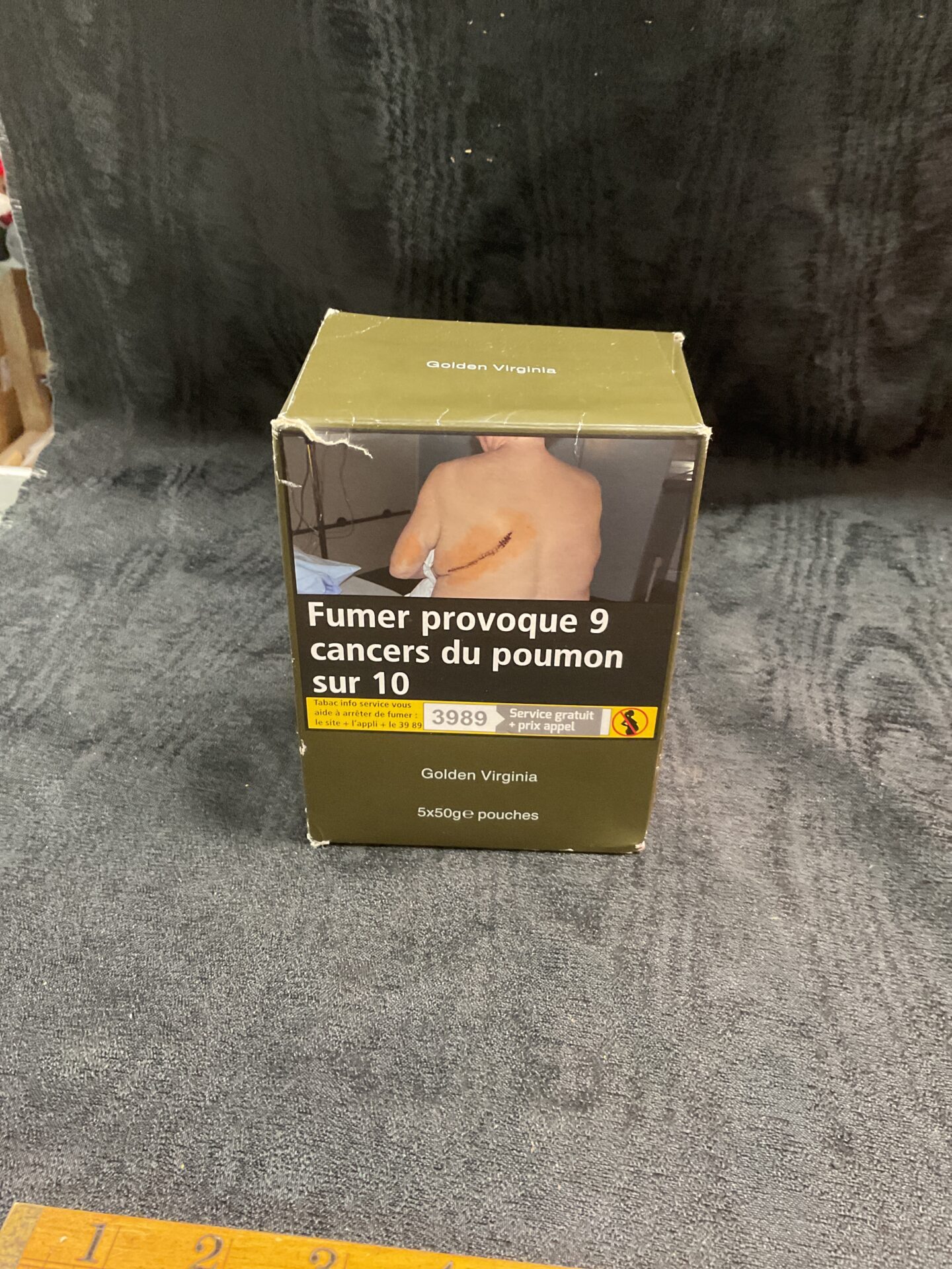 761 5x50g Packs of golden virginia tobbacco in sealed pck