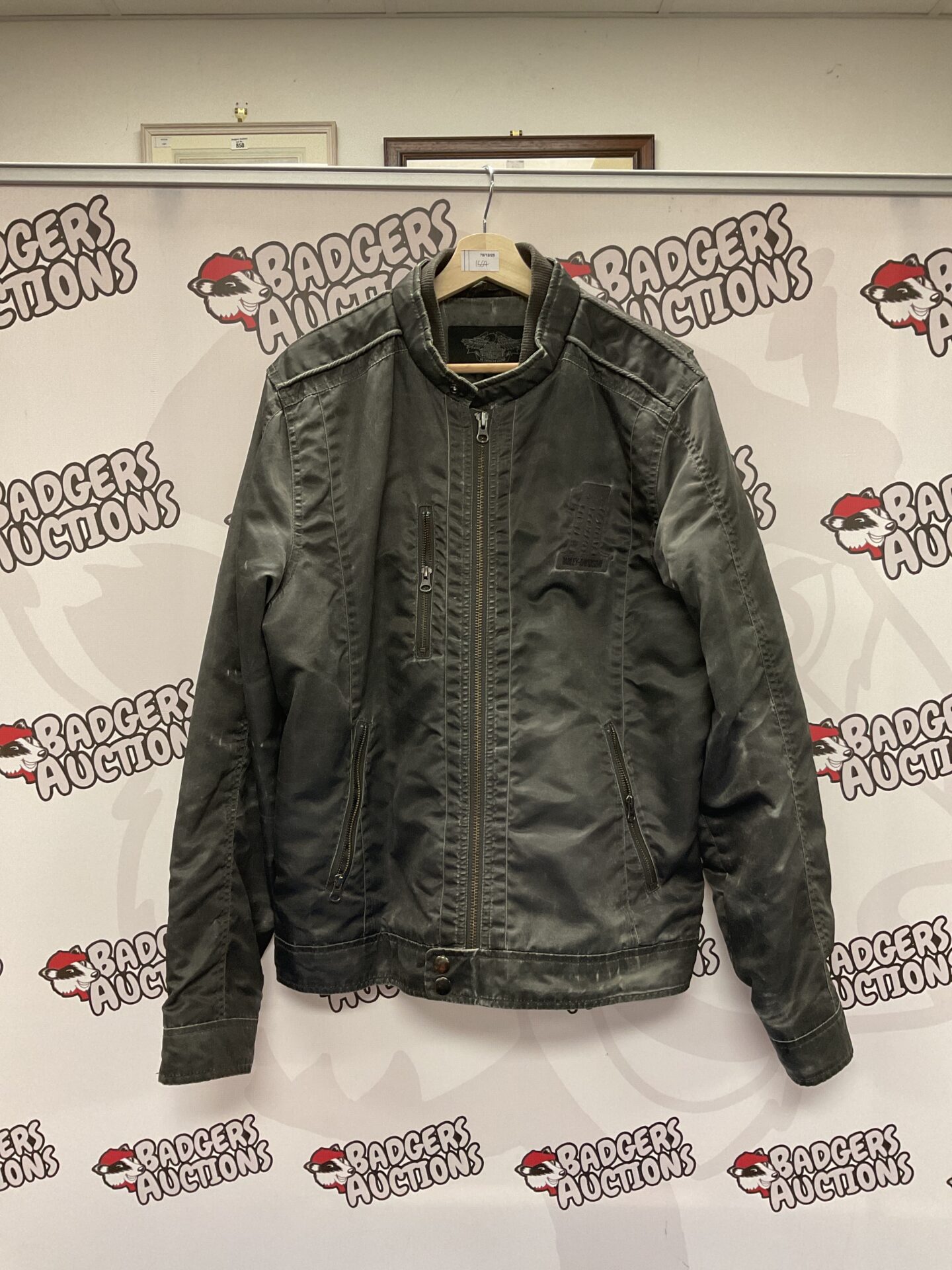 627 Harley Davidson gents jacket size large
