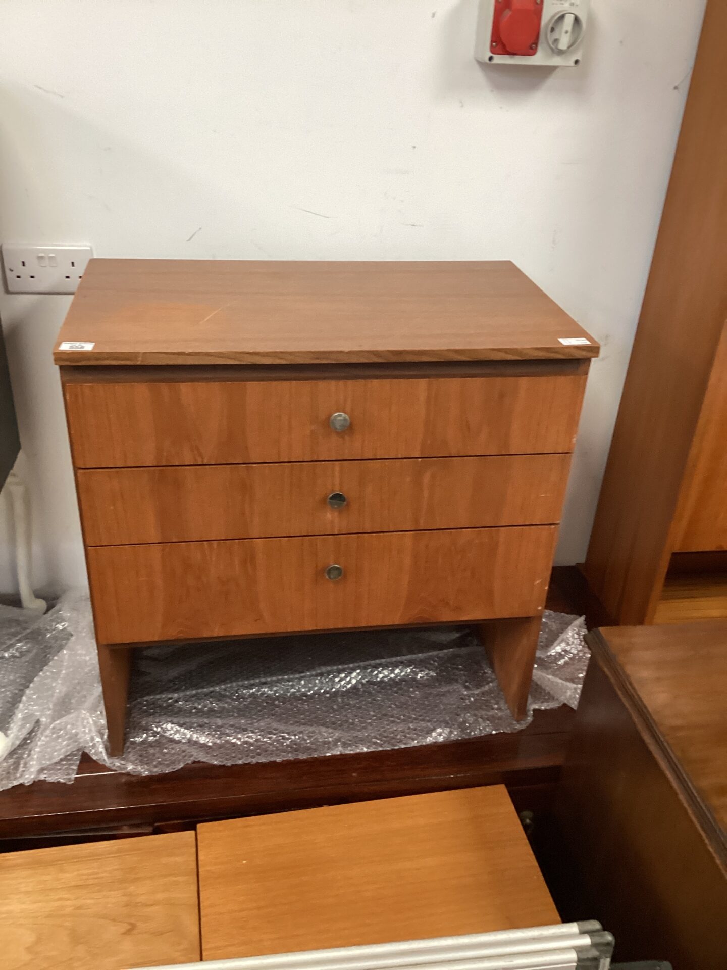558 Mid century meredew three drawer cabinet