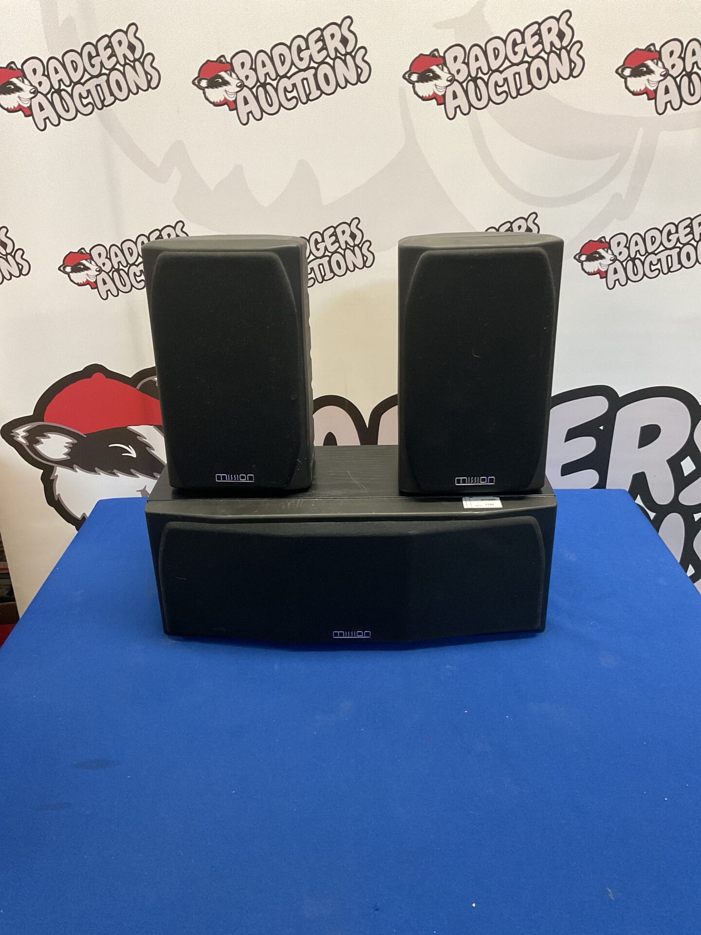 097 Set of Mission speakers model 73 and 73C