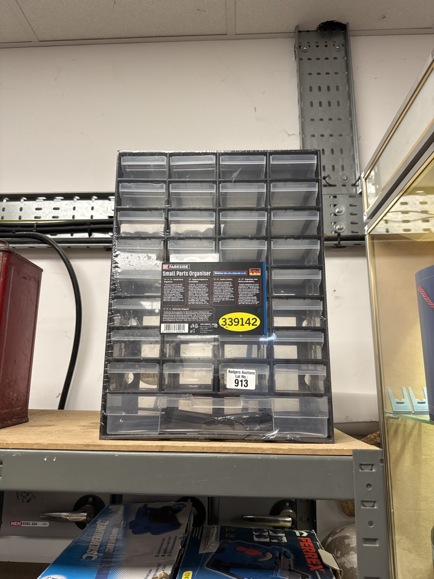 913 Parkside small parts organiser