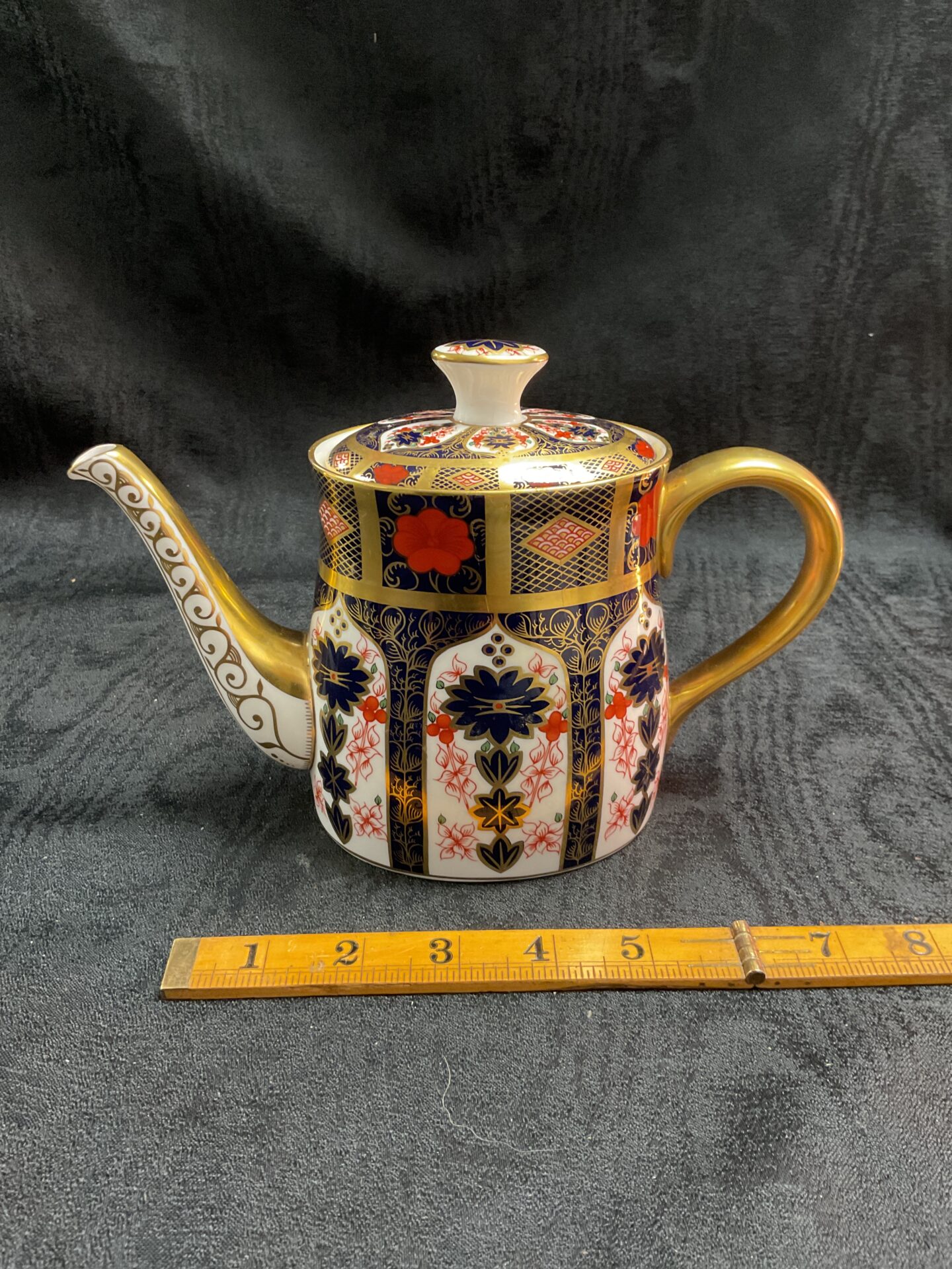 971 Royal Crown Derby old imari ware coffee pot