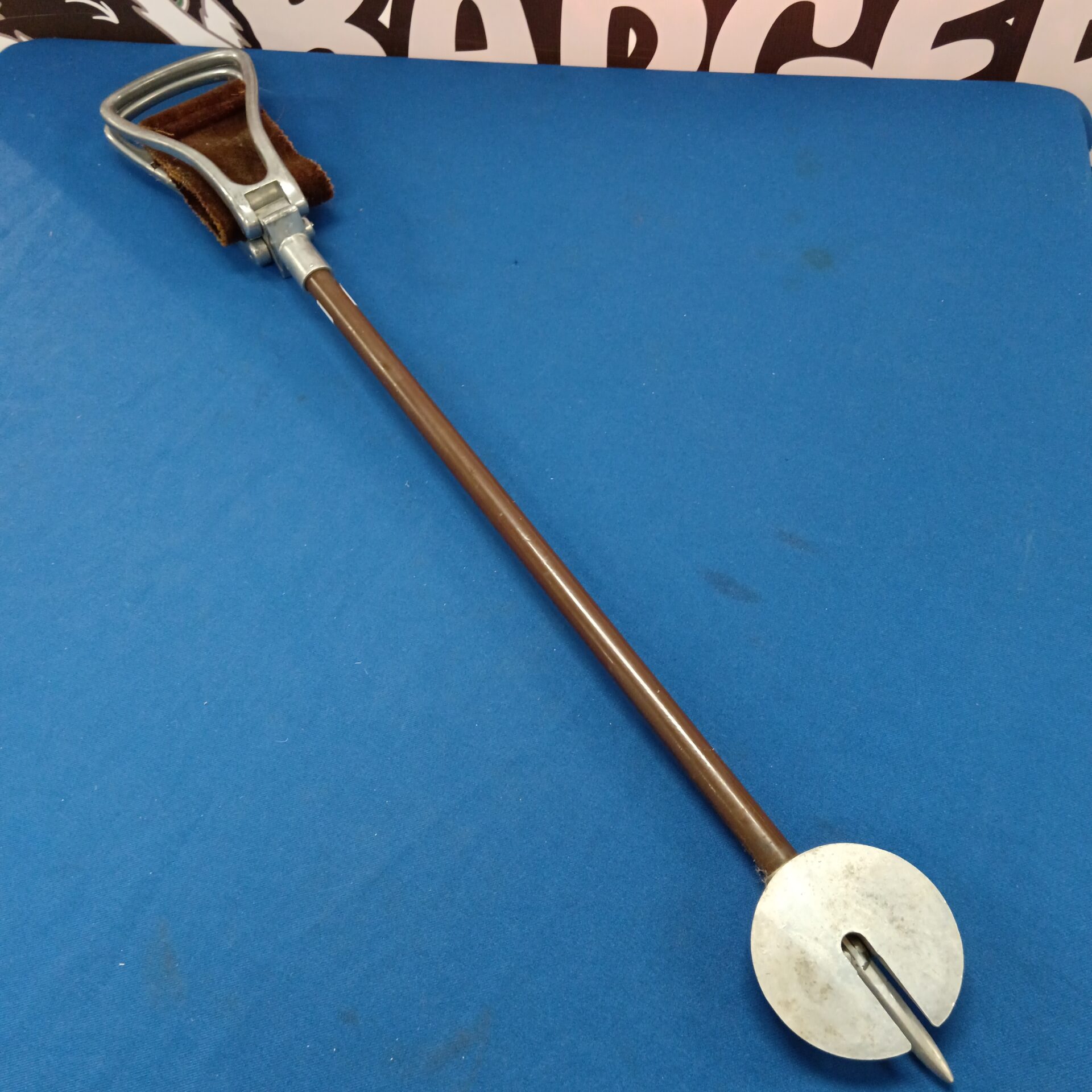842 Vintage English made shooting stick seat