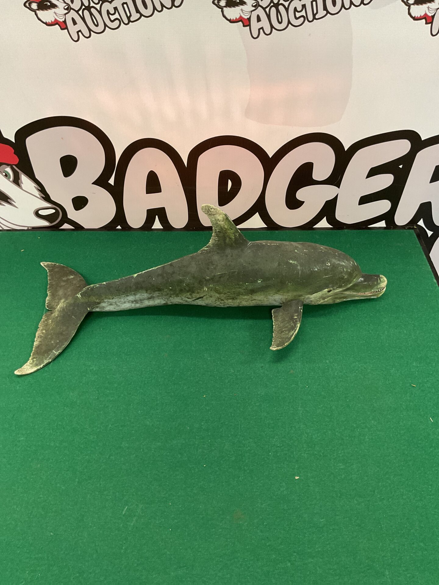 444 Toy rubber dolphin