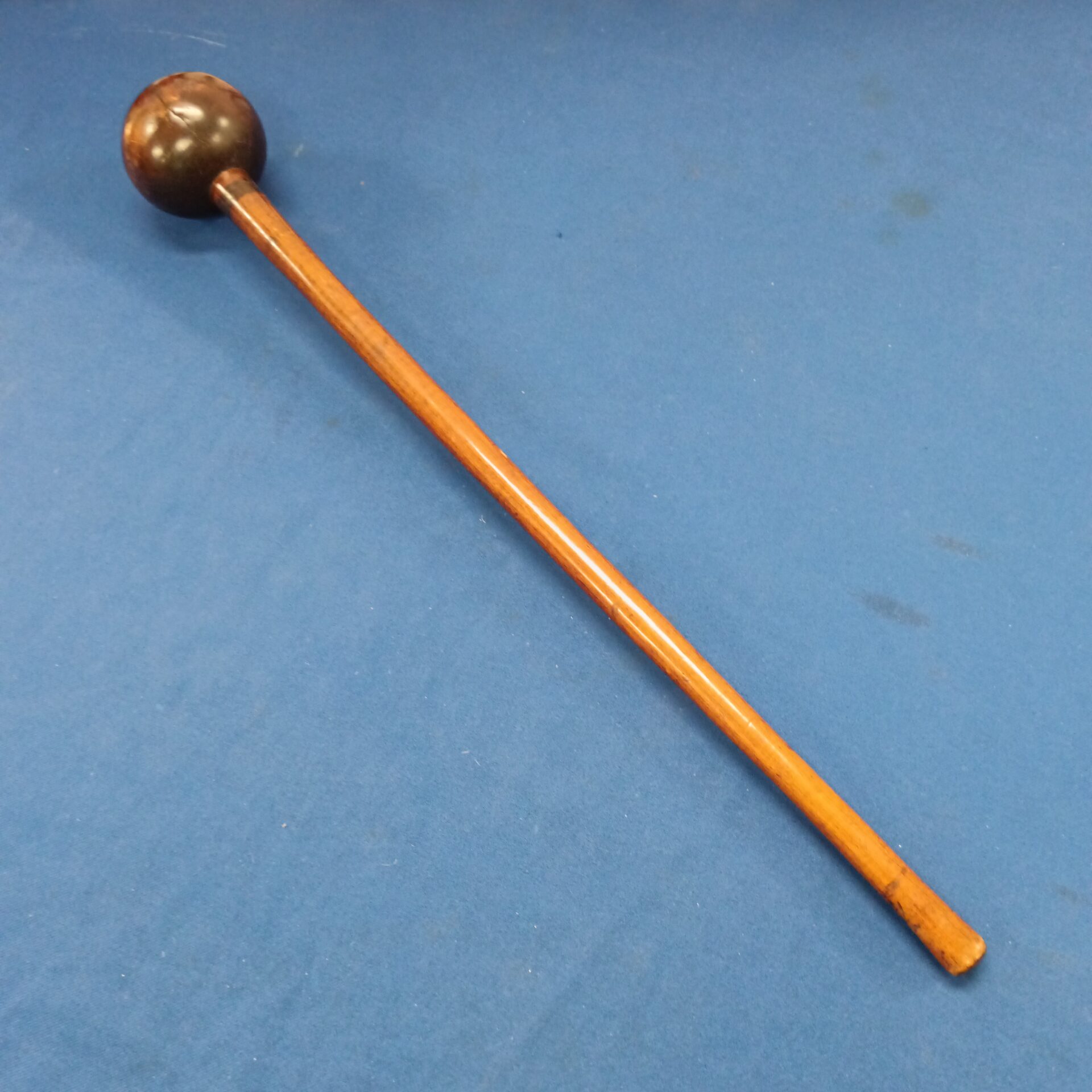 841 19th century Zulu knobkerrie war club