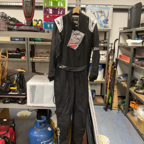 Full view of new Alpinestars GP Tech V2 race suit.
