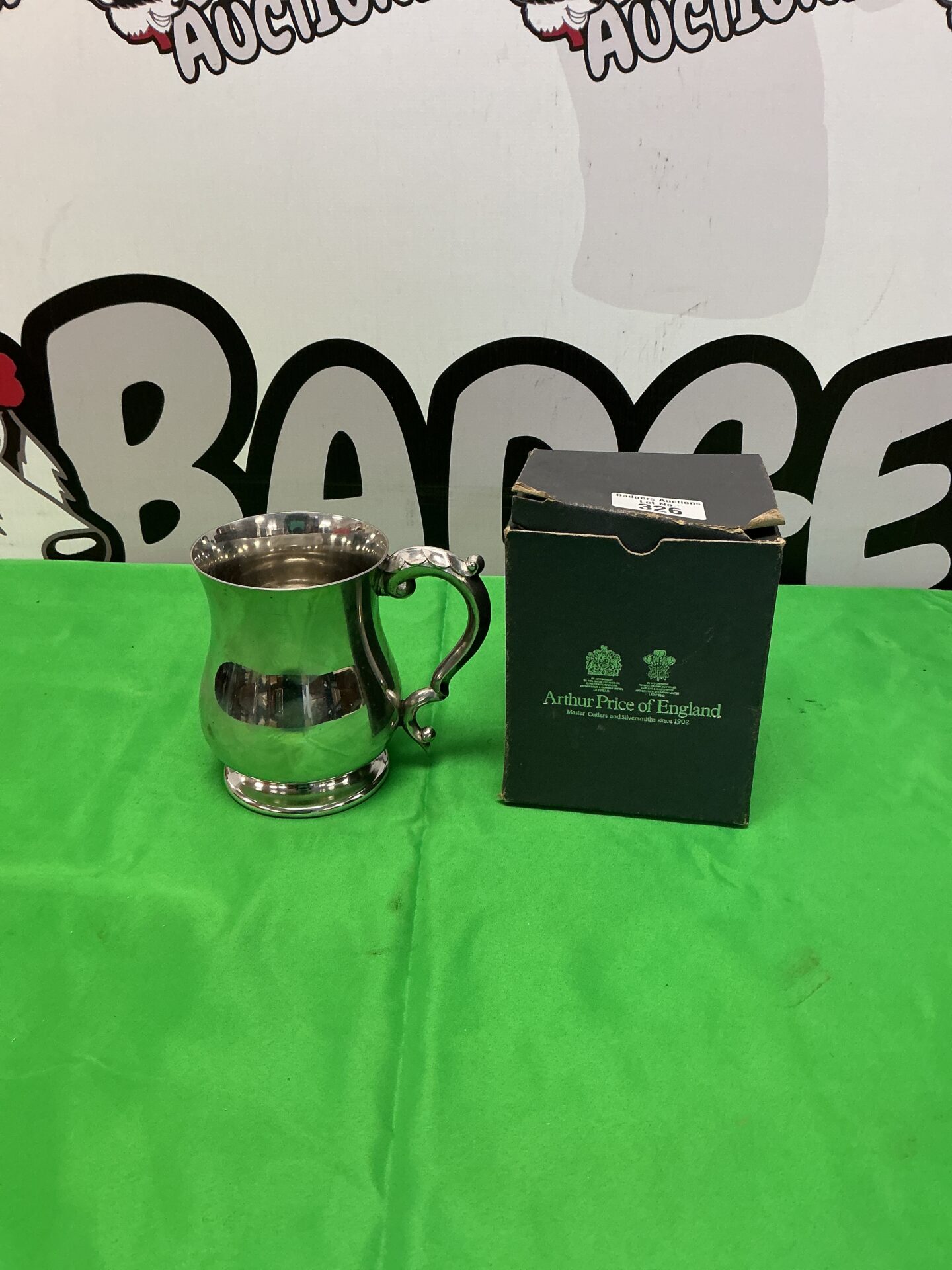 326 Arthur Price Pewter Tankard