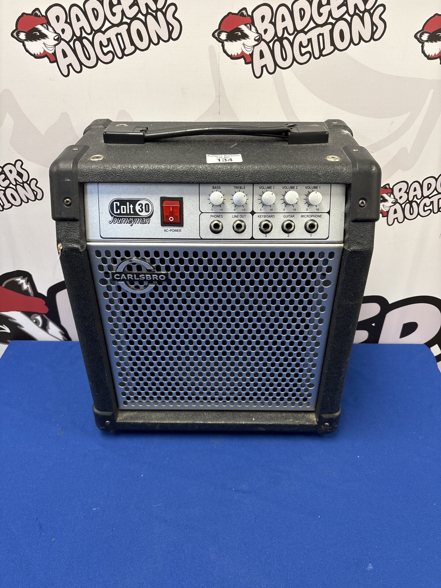 134 Carlbro colt 30 journeyman guitar amp
