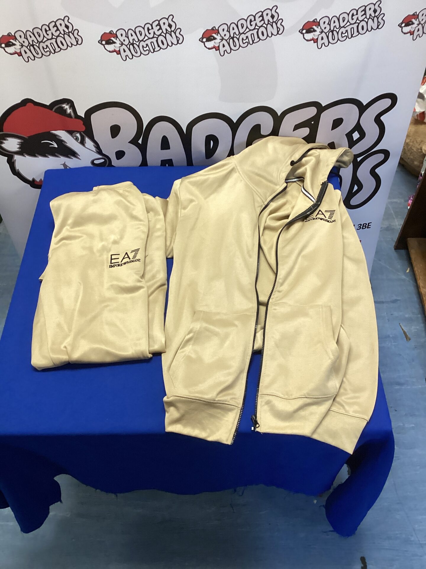 505 Emporium Armani style tracksuit size XL