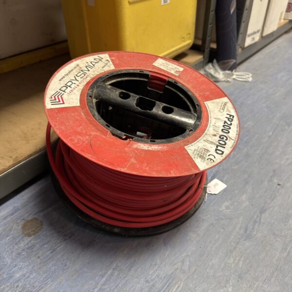 Red Firefix FP200 Gold armoured cable roll.