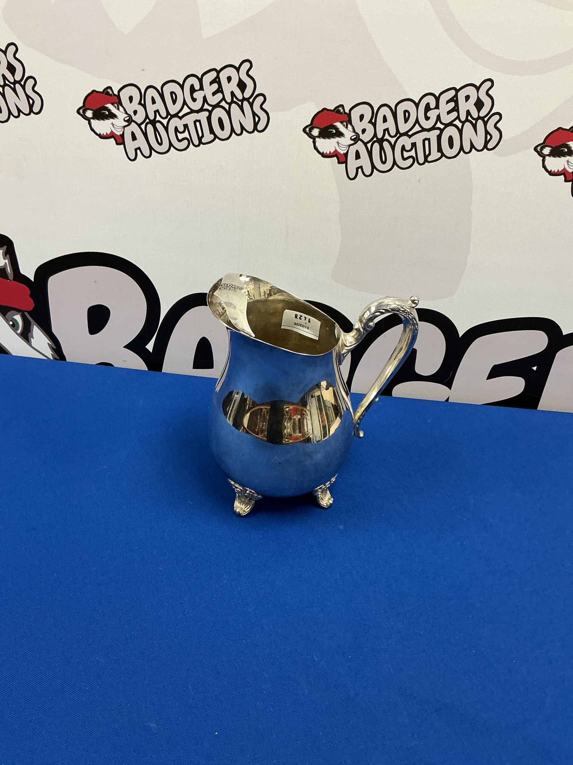 332 Galleon Silverplate Water Jug