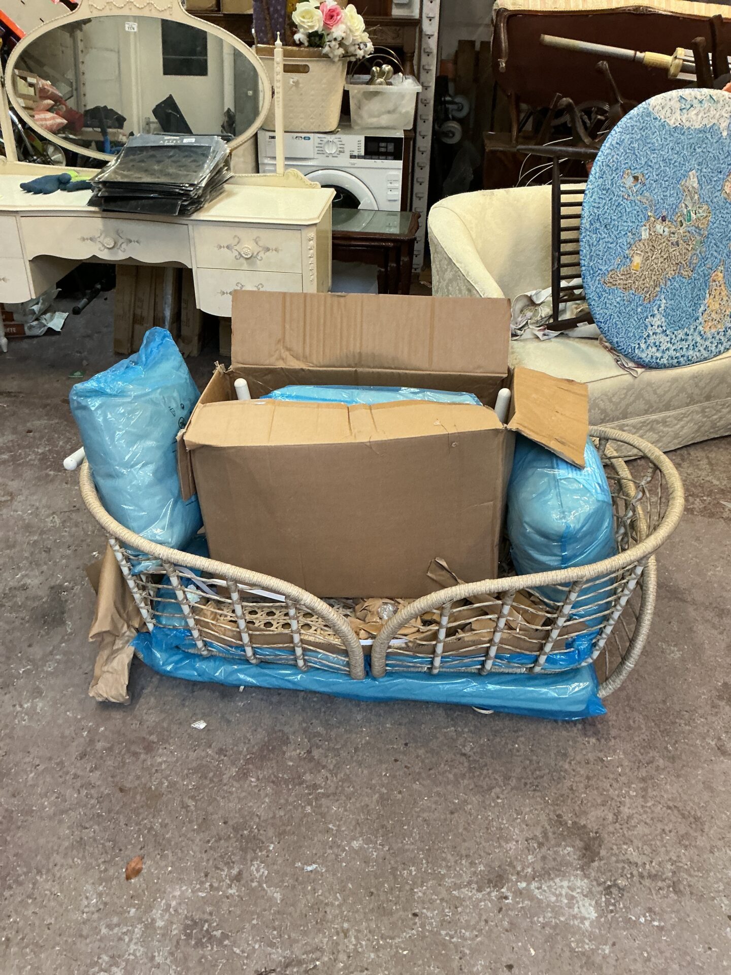 1094 Garden Patio Set with cushions