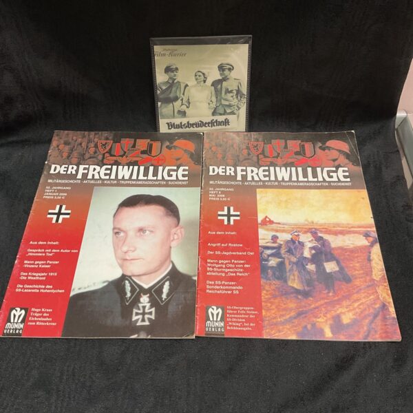 Front cover of a German WWII magazine "der freiwillige" from 2006.