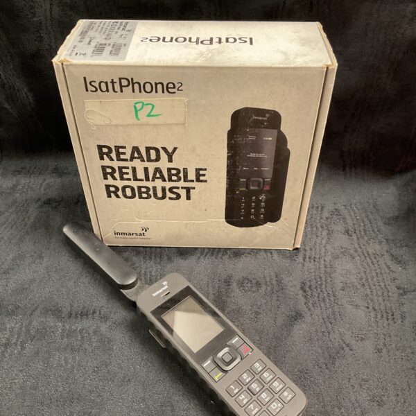 Inmarsat Isatphone P2 satellite phone with original box.