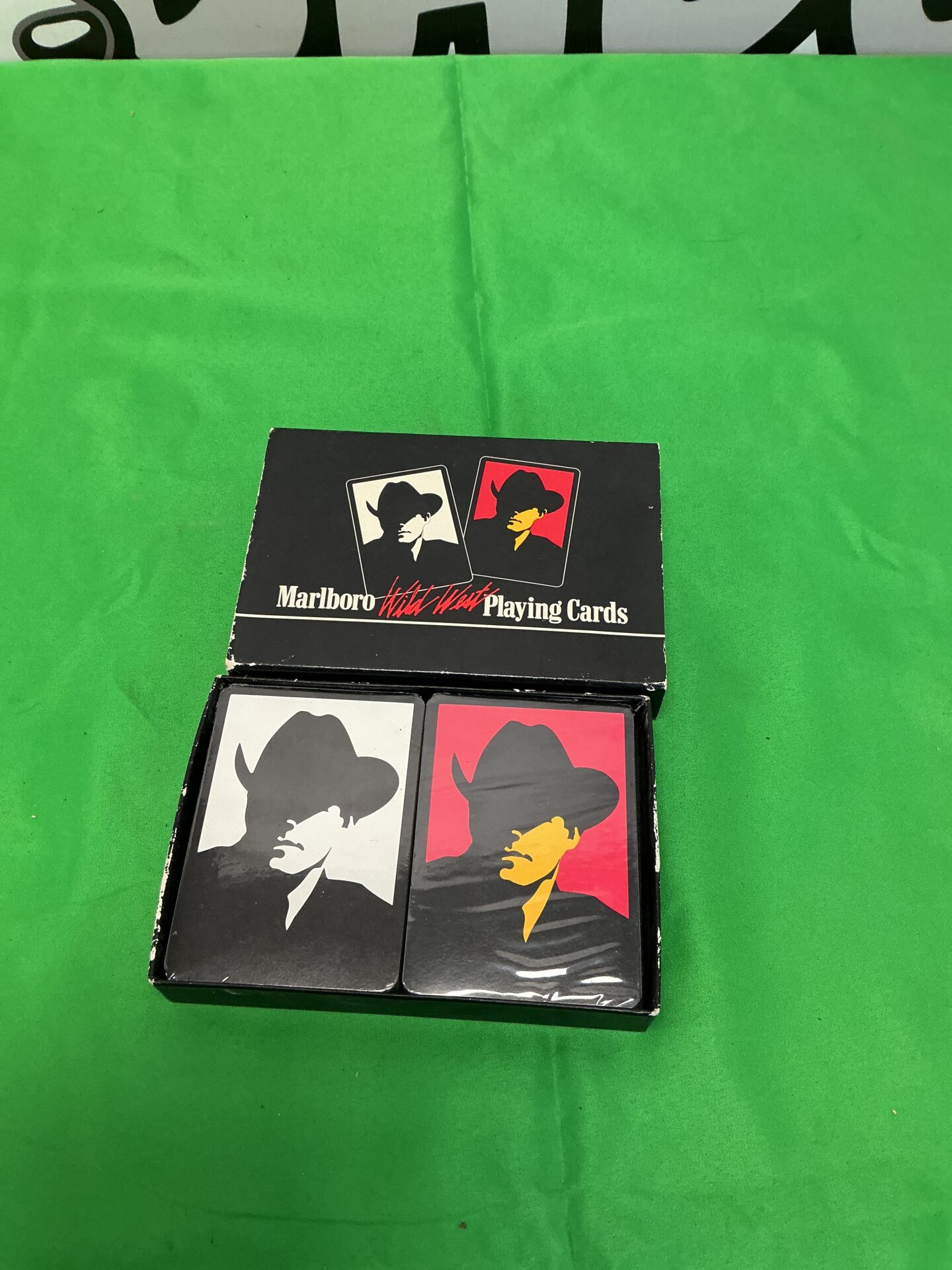 256 Two packs of Marlboro playing cards