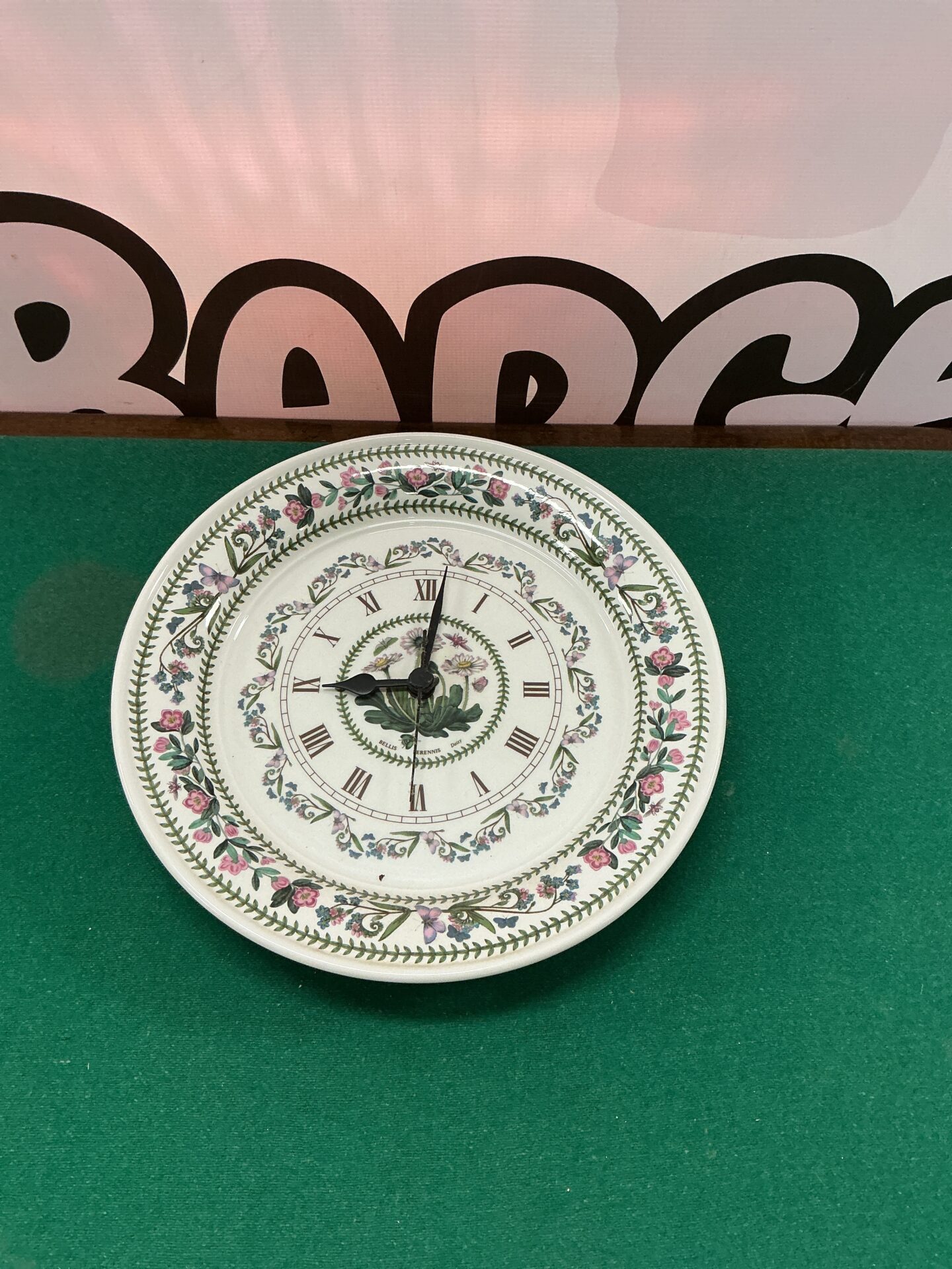 272 Portmeirion Wall Clock