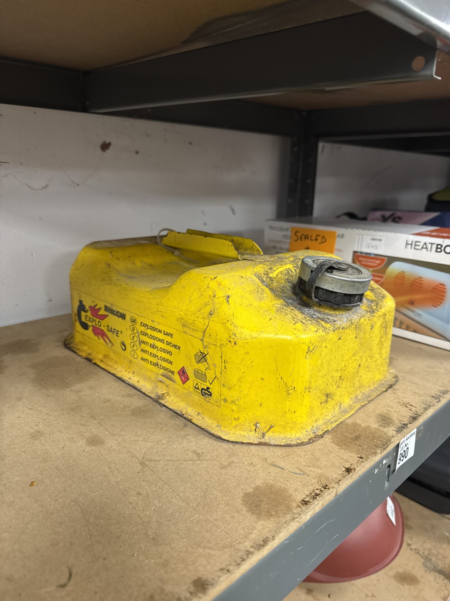 1078 Rhinocan explo-safe fuel can