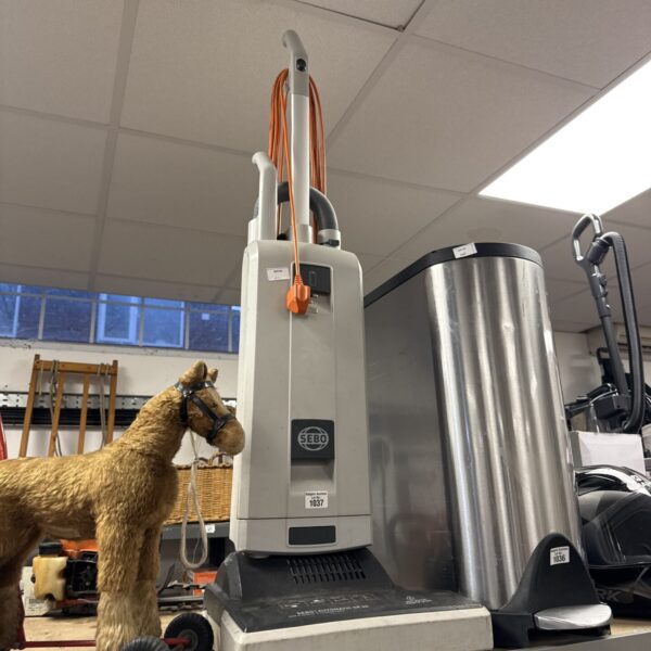 Sebo automatic XP20 upright vacuum cleaner in used condition.
