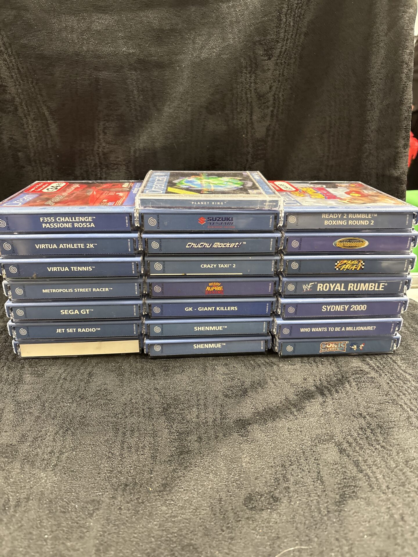 748 Collection of sega dreamcast games