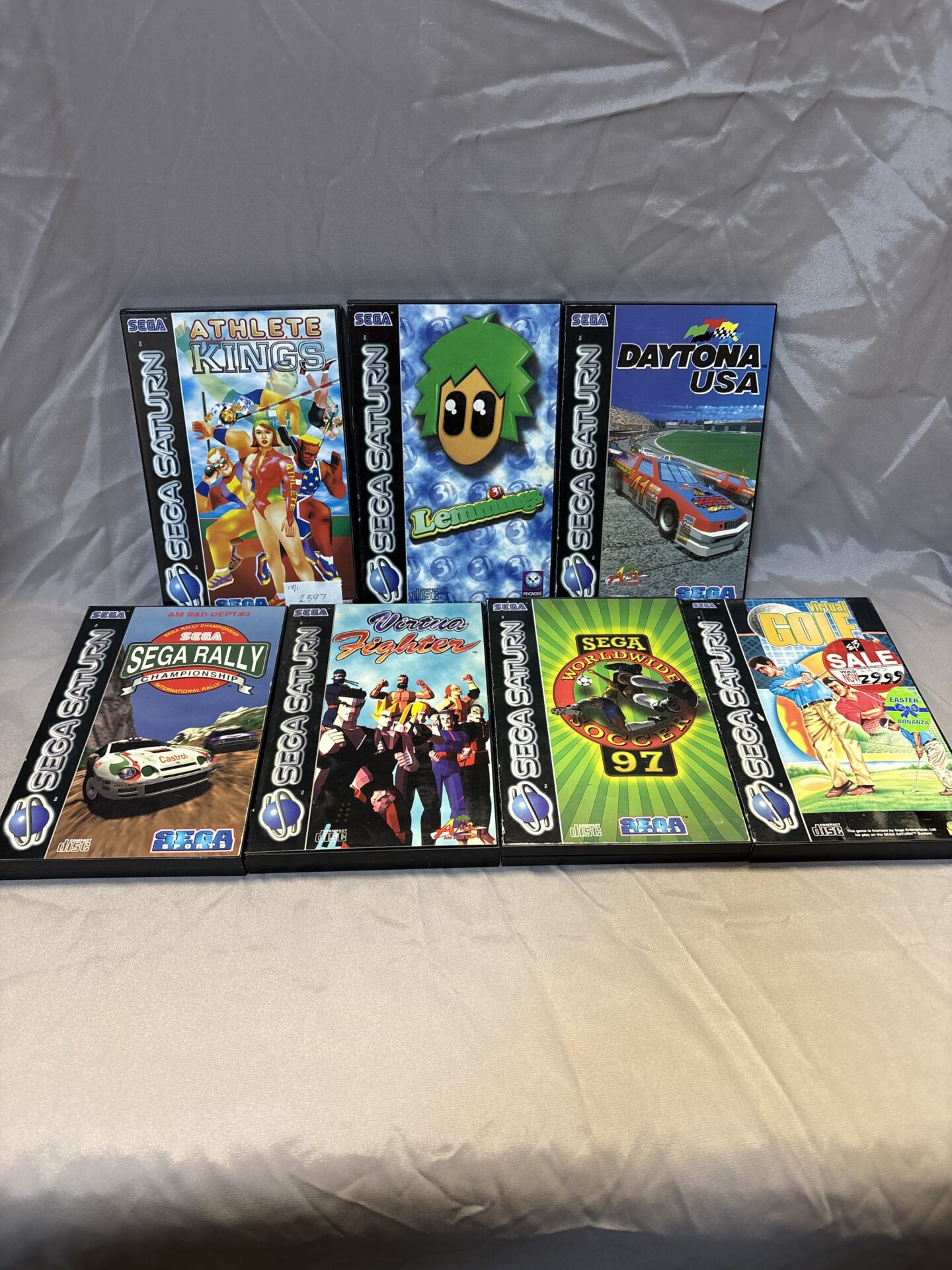 171 Collection Of Retro Sega Saturn Games