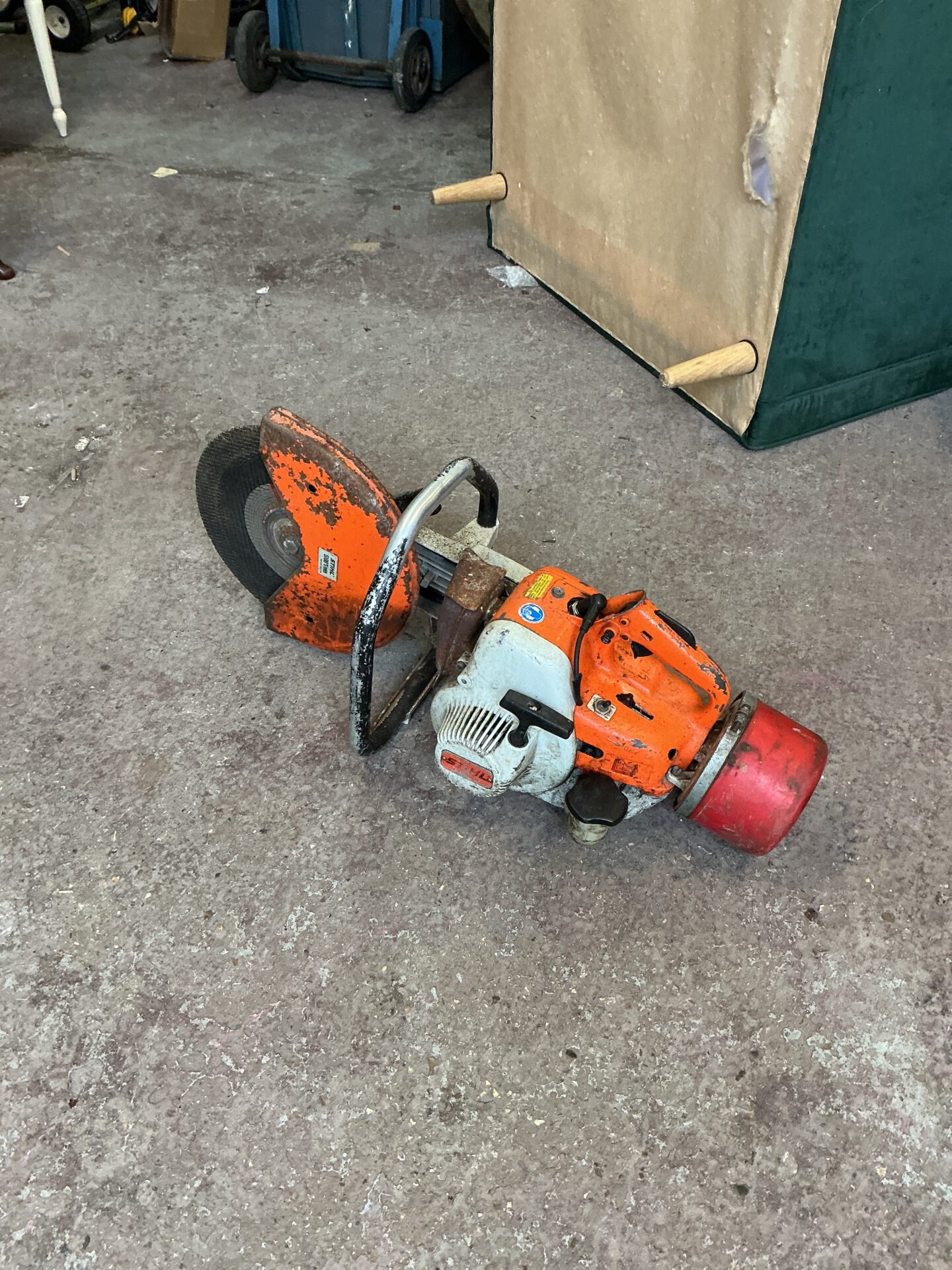 1144 Stihl ts350 Petrol angle grinder