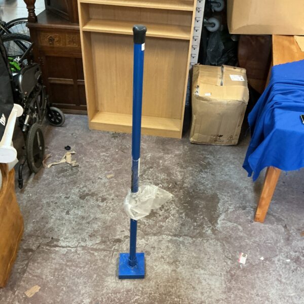 Heavy-duty tarmac tamper for road and pavement compaction.
