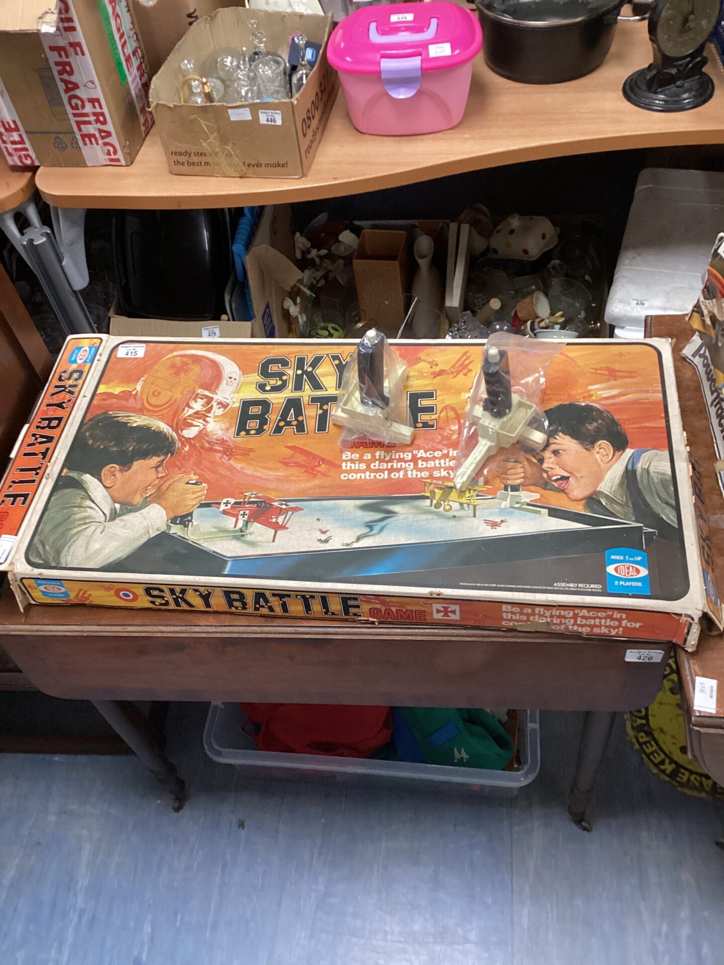 415 Vintage sky Battle game