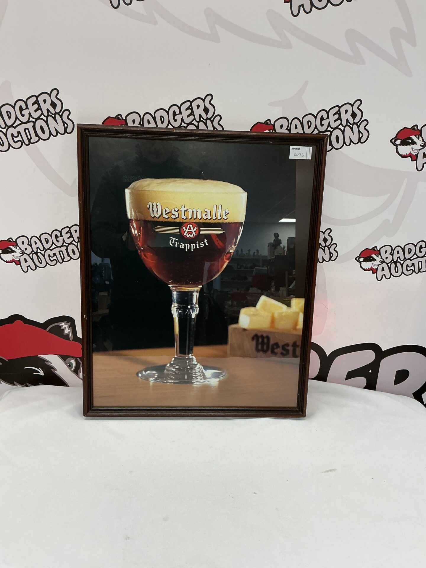 317 Framed Westmalle Trappist Poster