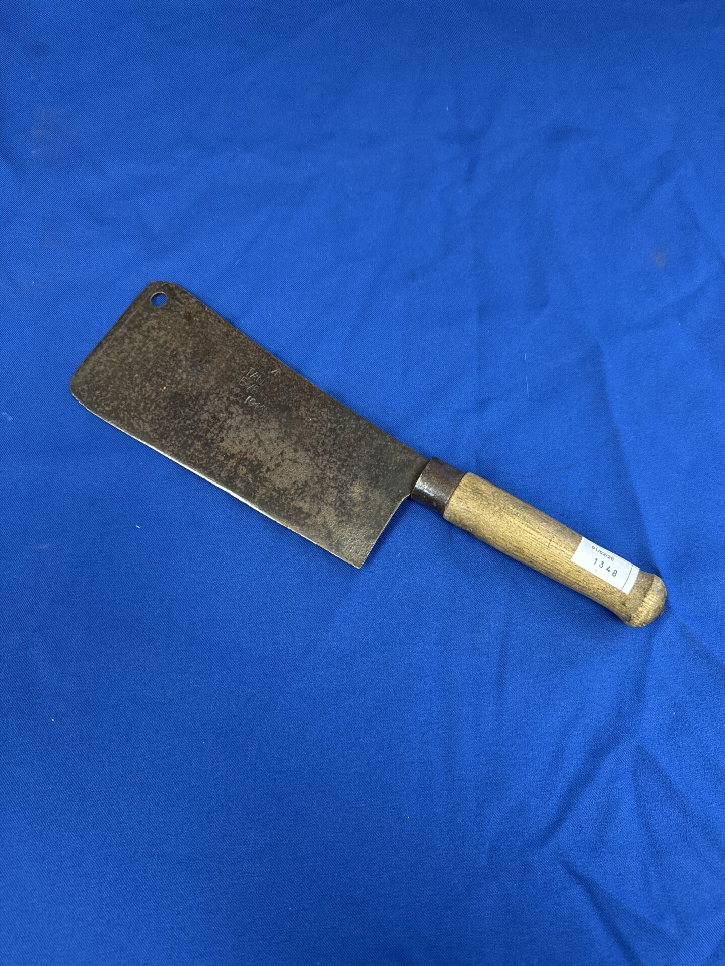 999 Military crows foot marked 1942 ww2 staniforth cleaver