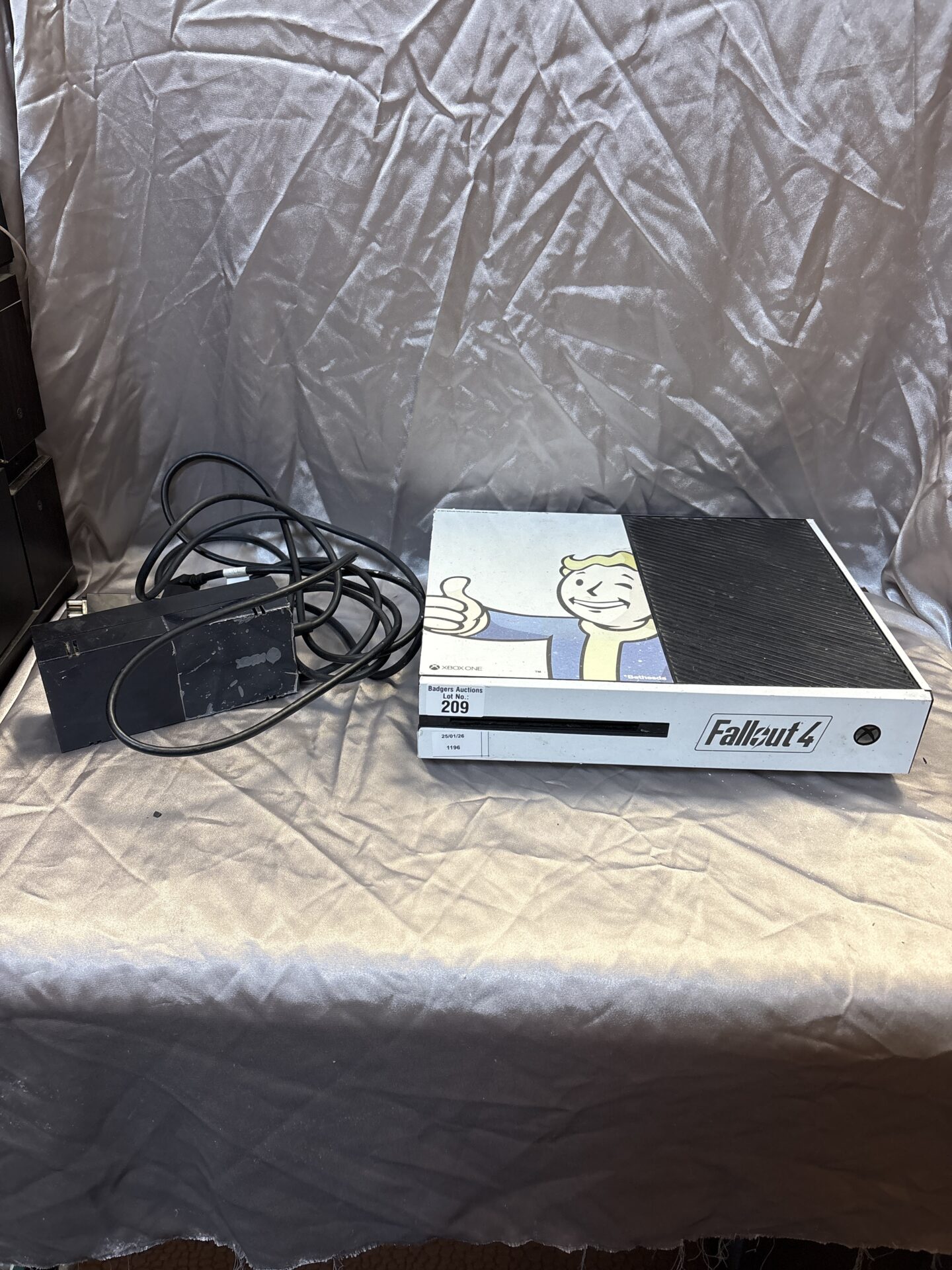 209 Microsoft Xbox One console with power supply