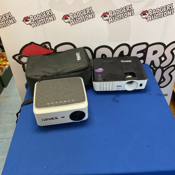 Yabea and Beno projectors lot for home theater or presentations.