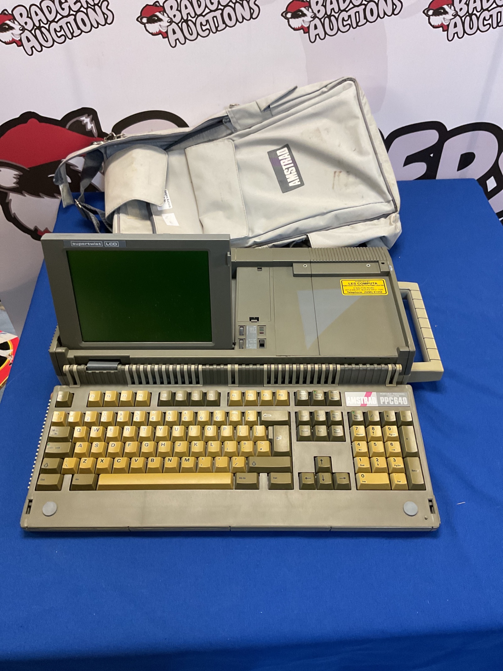 142 Amstrad PPC640 supertwist portable computer