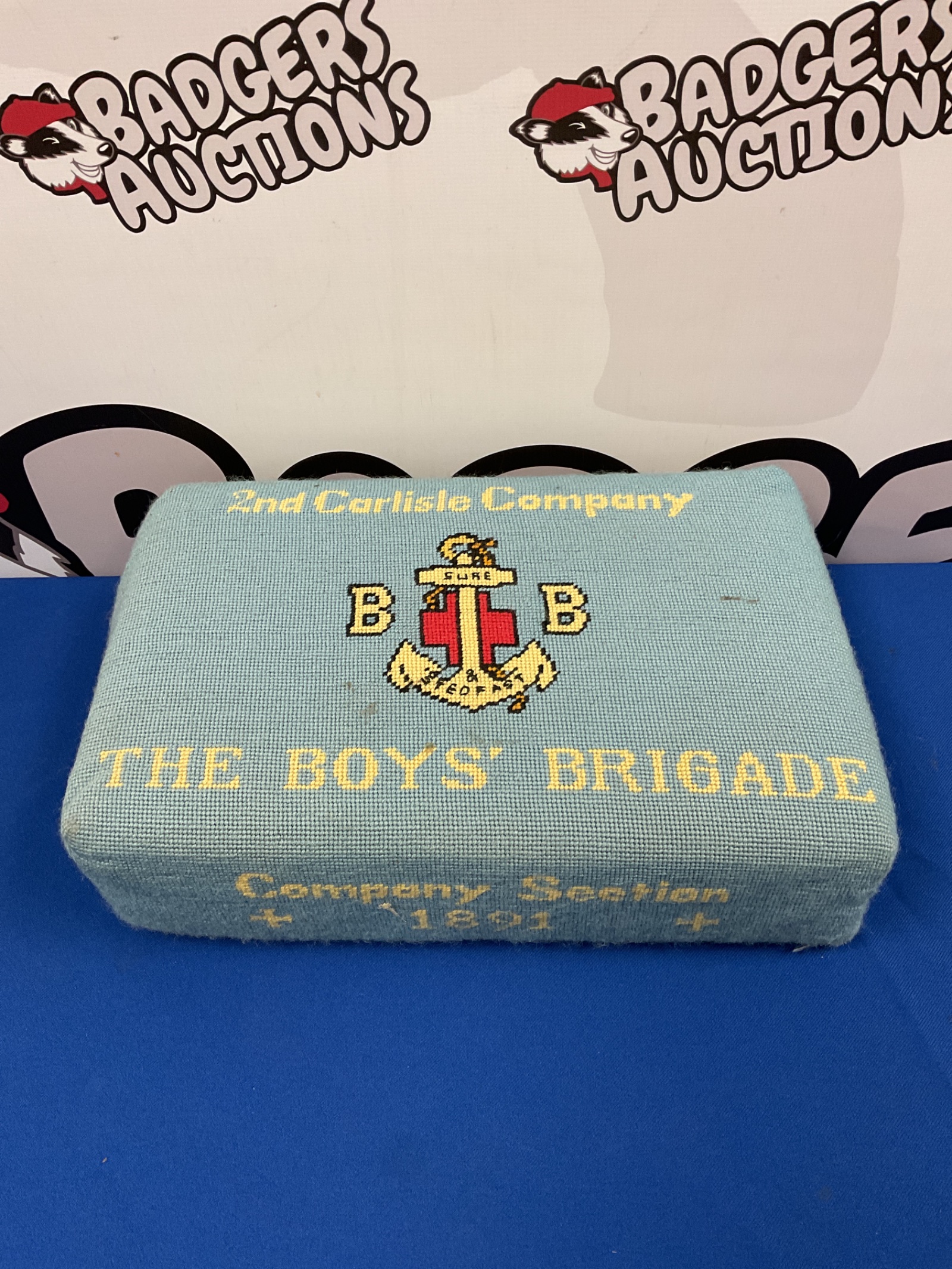 015 2nd carlise company the boys brigade prayer cushion