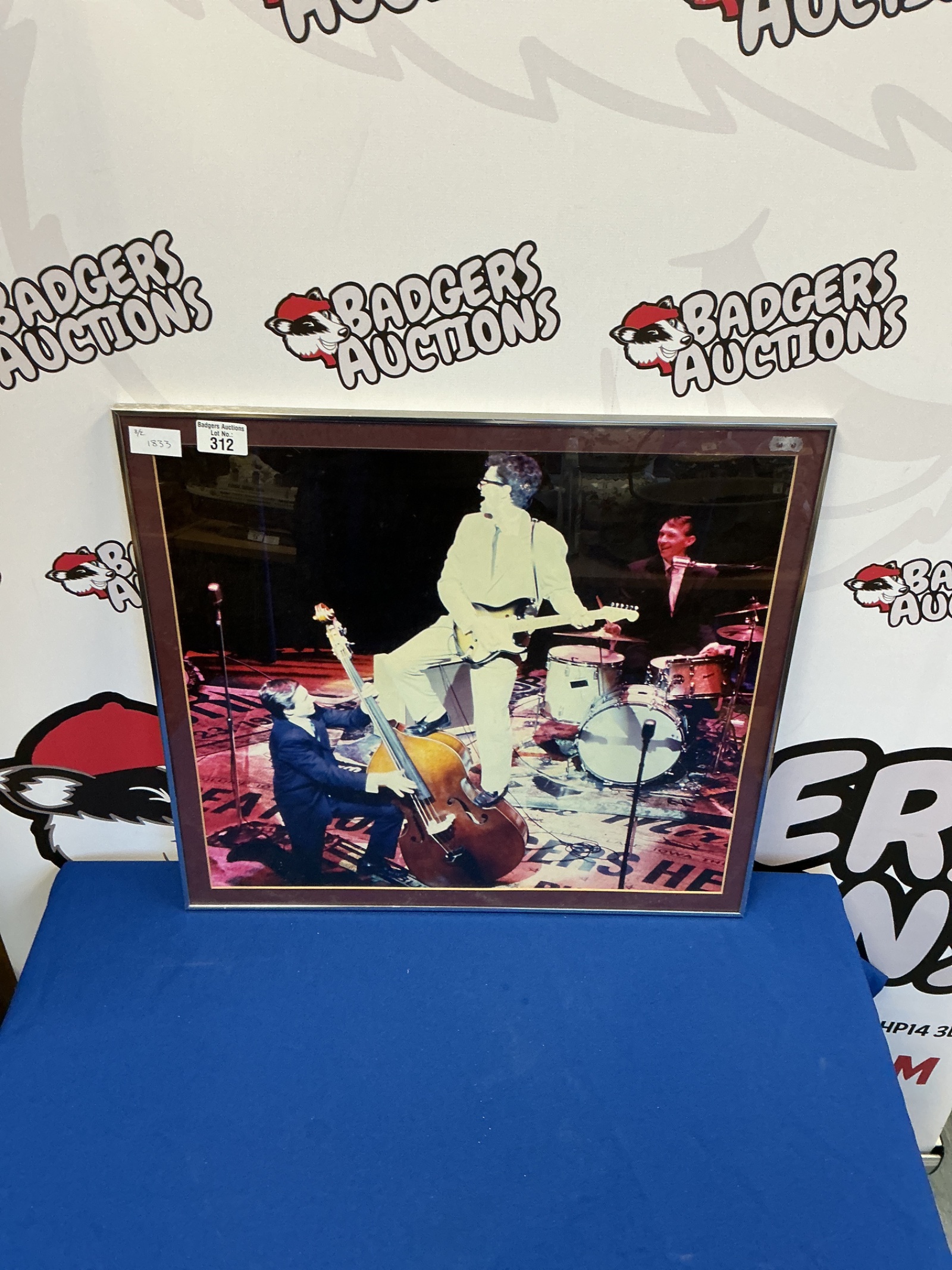 284 Framed Photo of Buddy Holly