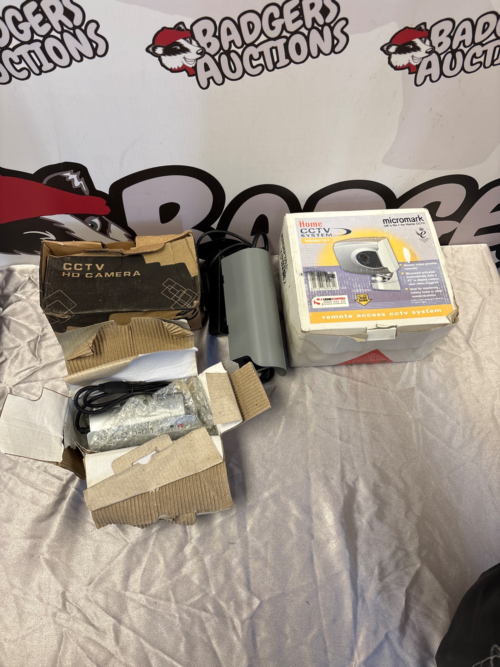 159 Selection of CCTV cameras, including micro mark