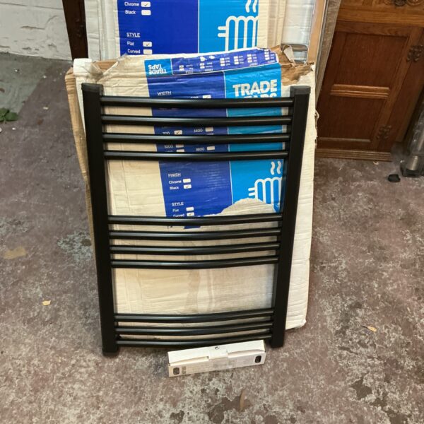 Used curved ladder radiator measuring 700x500 for bathroom or kitchen.