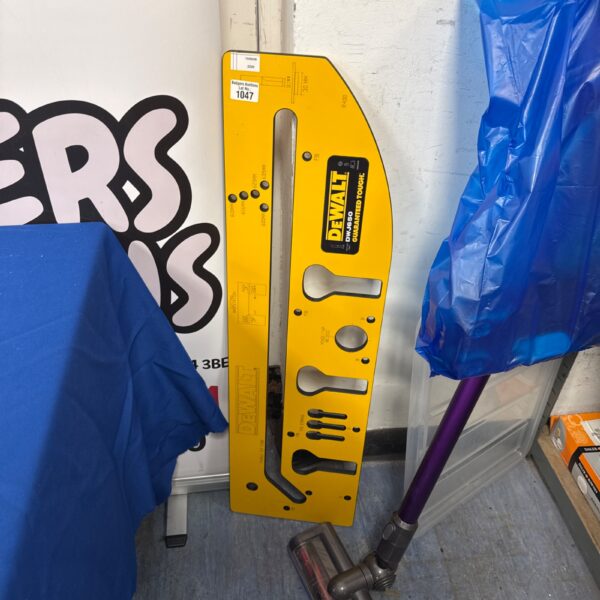 Dewalt DWJ650 worktop jig for woodworking and precise cuts.