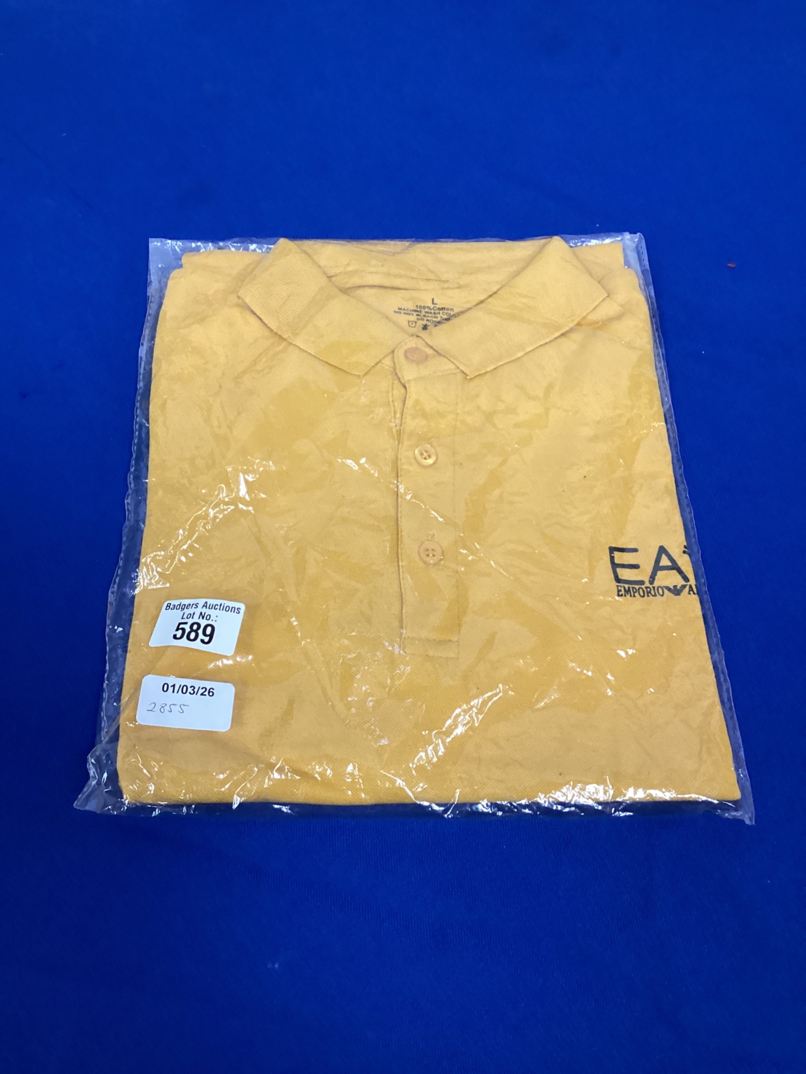 589 Emporio armani polo shirt L