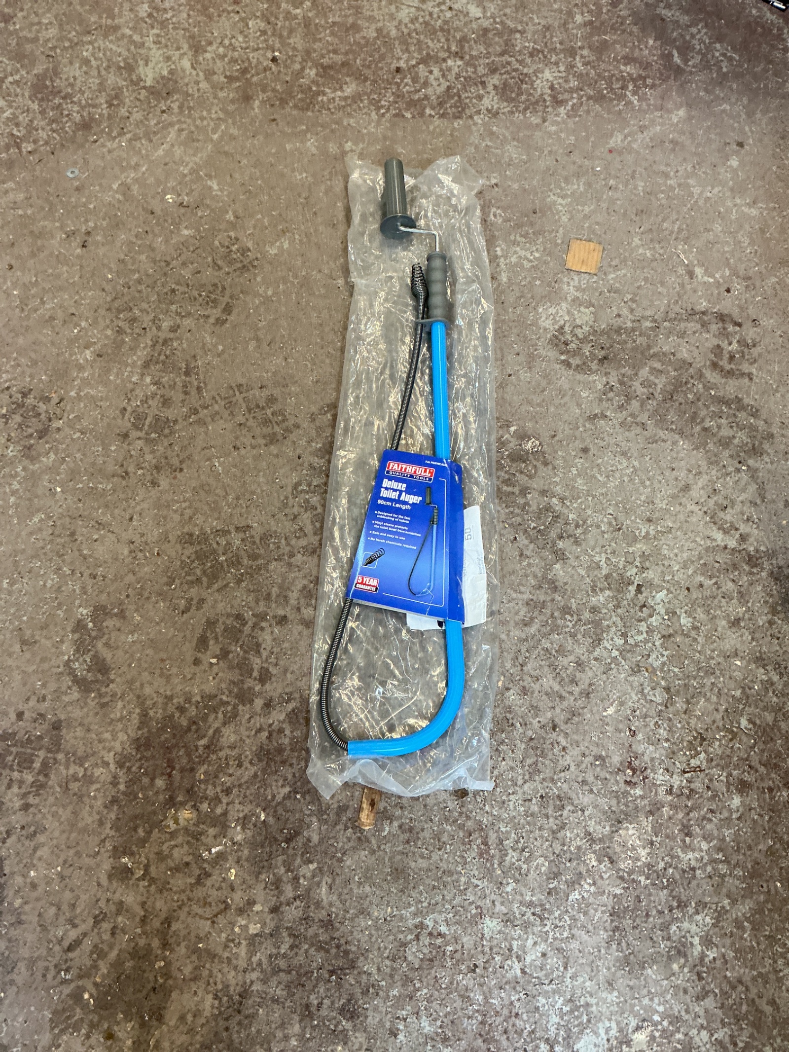 1247 New Faithful Tools Toilet Auger