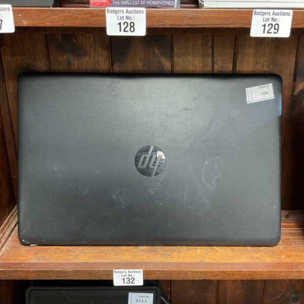 HP laptop with 15 inch screen, as-found condition.
