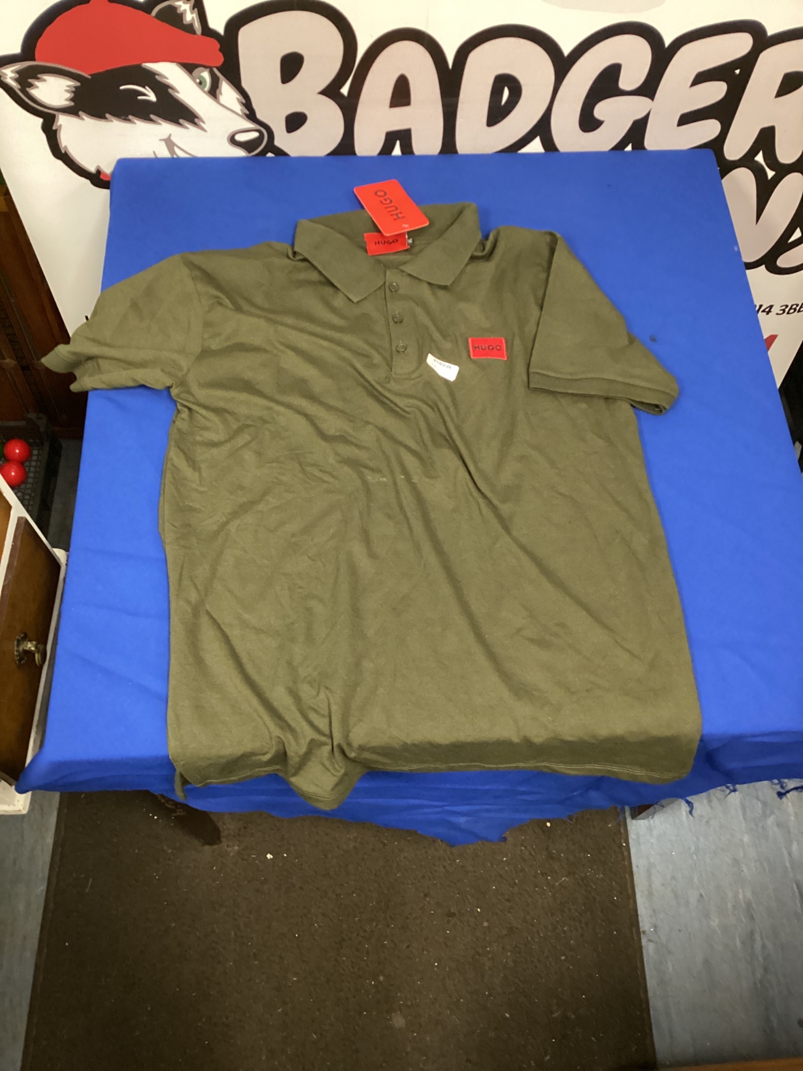 595 New with tags Hugo boss style polo shirt XL
